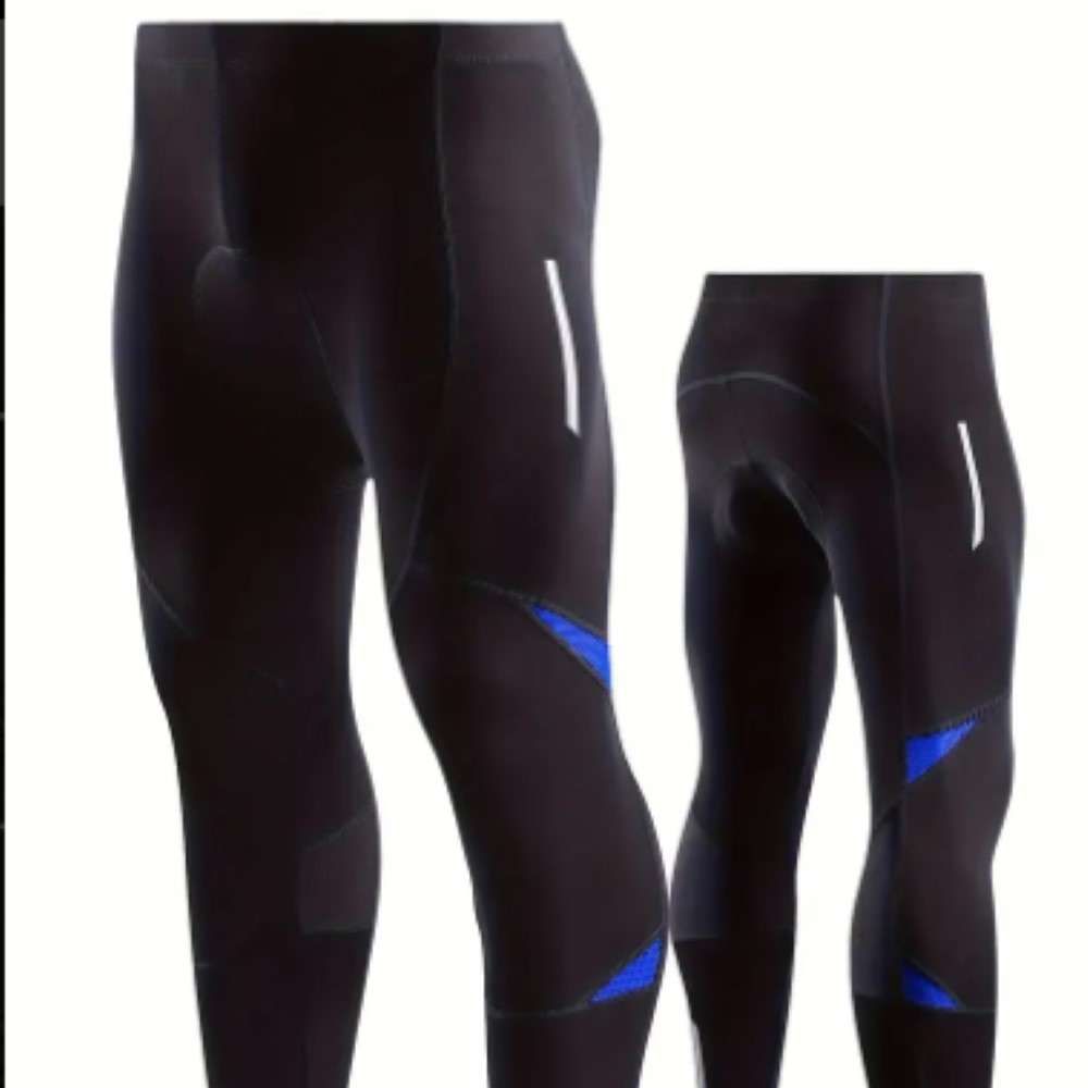 calza4 Calza Para Ciclismo Gel Larga Ropa Interior Acolchada - Imagen 1